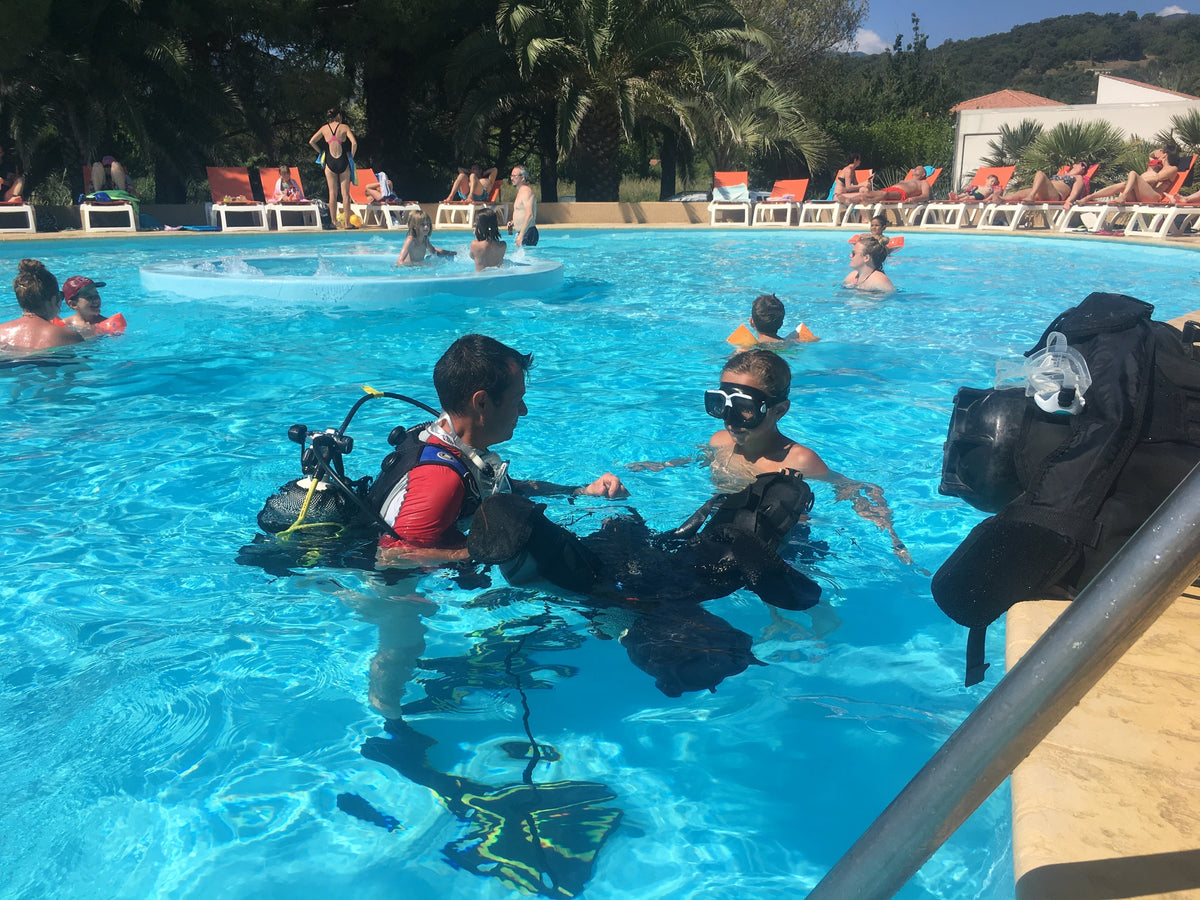 The non prepared scuba diver