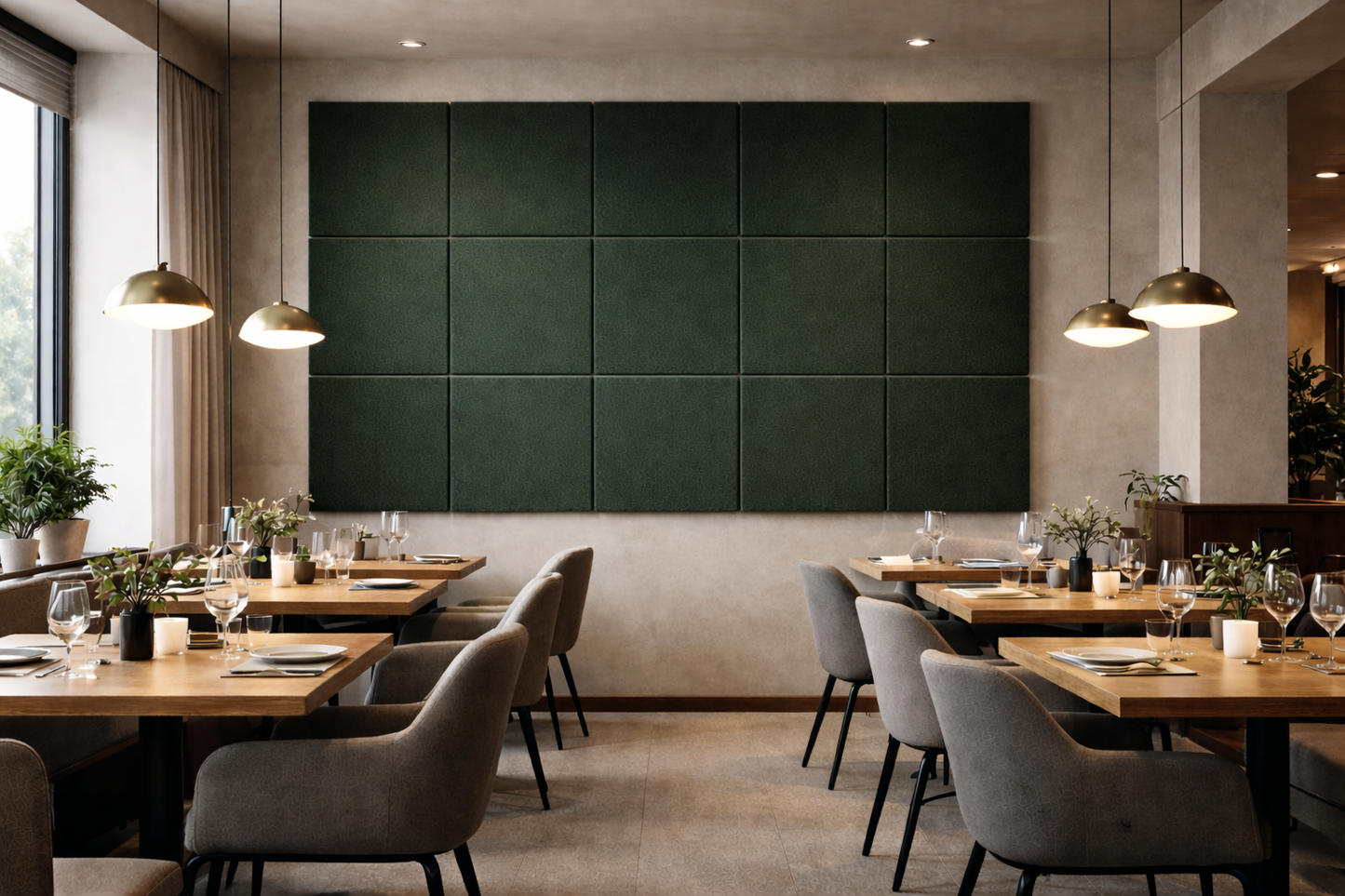 Better acoustics - We help you to reduce noise and improve comfort