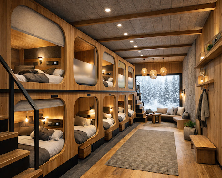 Sleeping pods - Unlock new revenue from unused space