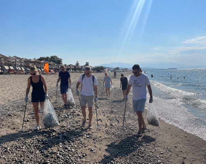 We Help Hotels - to start a Beach Clean-up programme