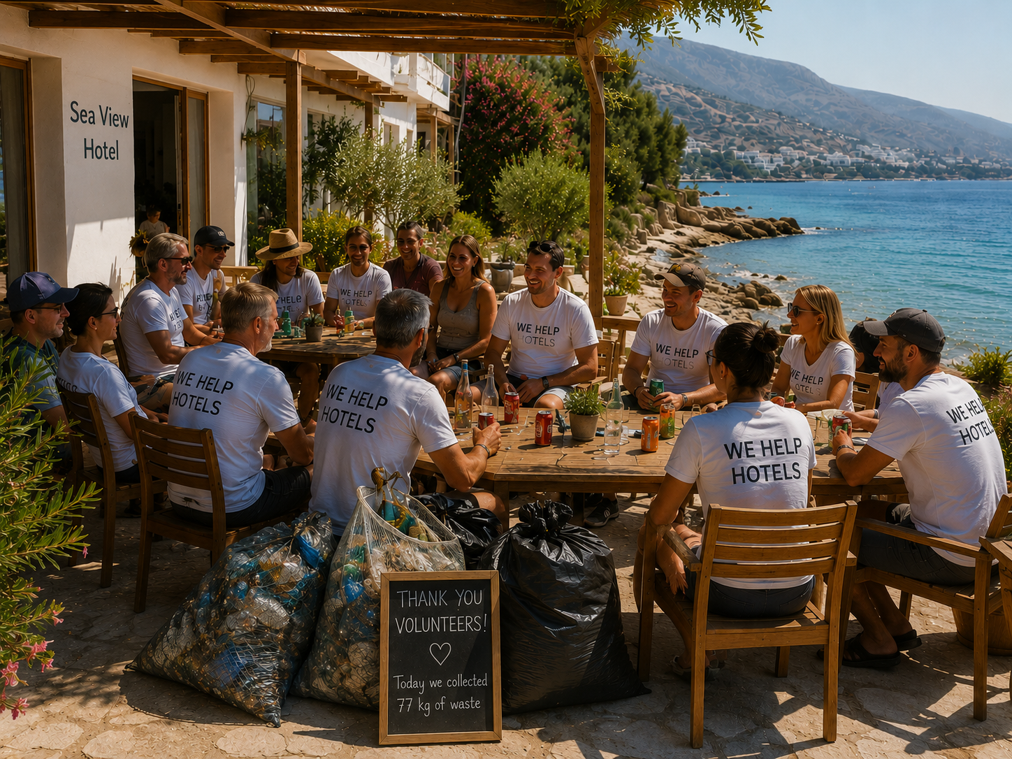 We Help Hotels - to start a Beach Clean-up programme