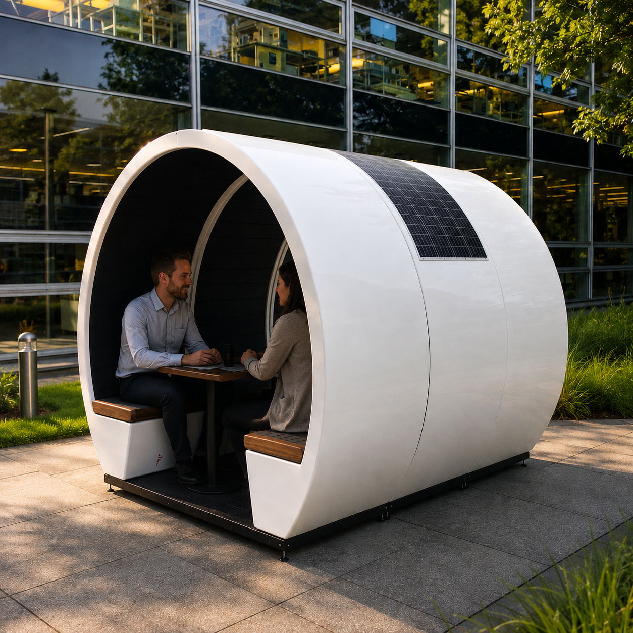 Outdoor meetingrooms - We help you unlock more potential in your property.