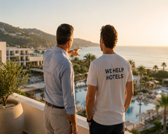 We help hotels - take ownership of the guest experience